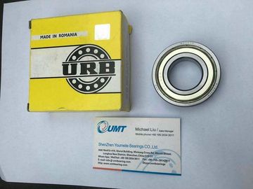 Stainless Steel  URB Bearings 6010 ZZ 50 * 80 * 16mm With 59 - 63HRC Hardness