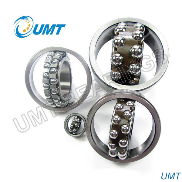 P5 OD 80mm 2208 Chrome Steel Ball Bearing , ABEC1 Open Double Ball Bearing