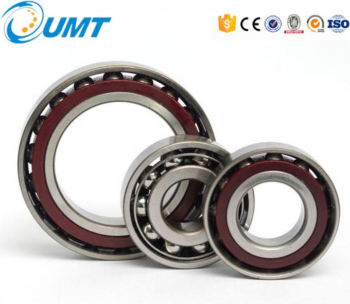 High precision ceramic ball Bearing , sealed angular contact bearings