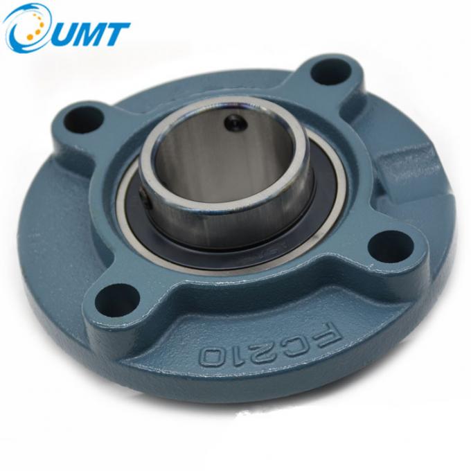 UCFC206 Pillow Bearing Blocks , Mounted Ball Bearings Grease Lubrication