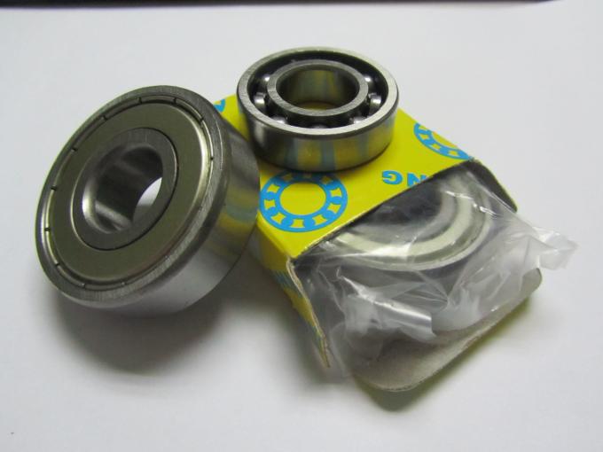 Chrome Steel Small Ball Bearing Casters Precision 6203 2RS / ZZ